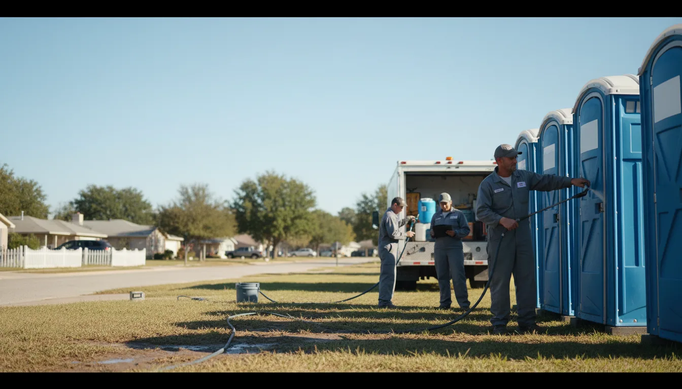Long-Term Portable Toilet Rental in Bartelso, IL near me